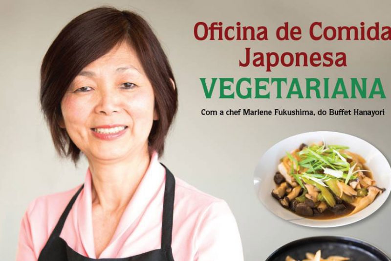 Oficina de comida japonesa vegetariana