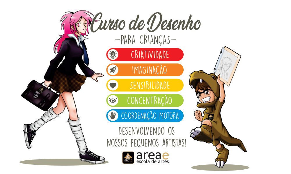 Curso de desenho para crianças. - Made in Japan