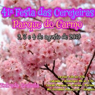 41ª Festa das Cerejeiras do Parque do Carmo 2019