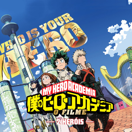 My hero academia o filme 2 herois