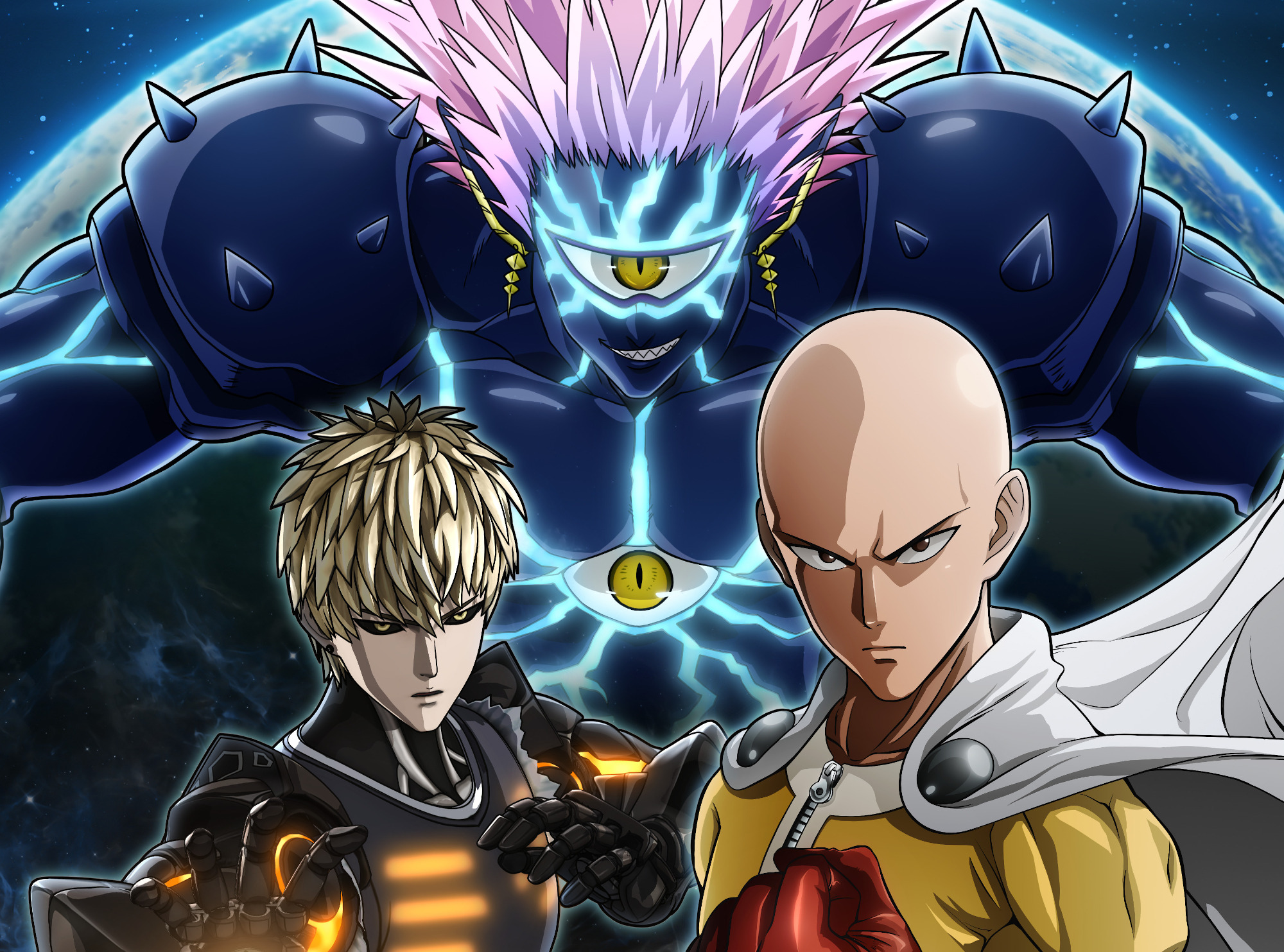 One Punch Man Wallpaper 4K