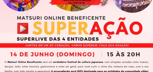 Matsuri online beneficente SUPERAÇÃO