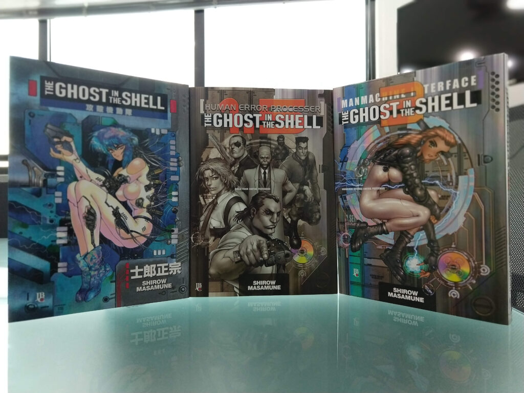 the ghost in the shell mangas