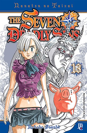 The Seven Deadly Sins #13 capa de The Seven Deadly Sins #13