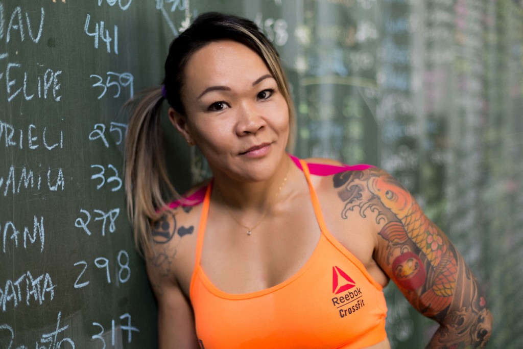 Daniela Watanabe, do box CrossFit Kerberos, está entre as cinco mulheres mais bem condicionadas do mundo